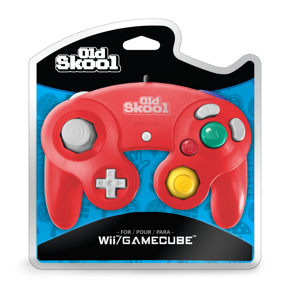 GameCube Controller Red/Blue: Red