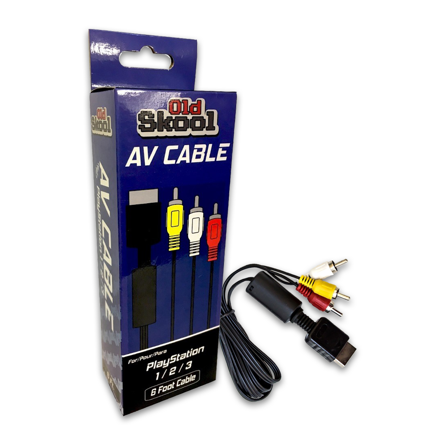 Câble AV PS1, PS2, PS3
