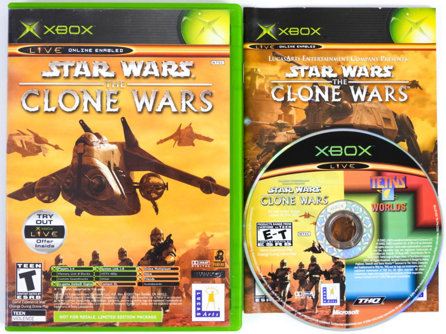 Clone Wars Tetris Worlds Combo Pack