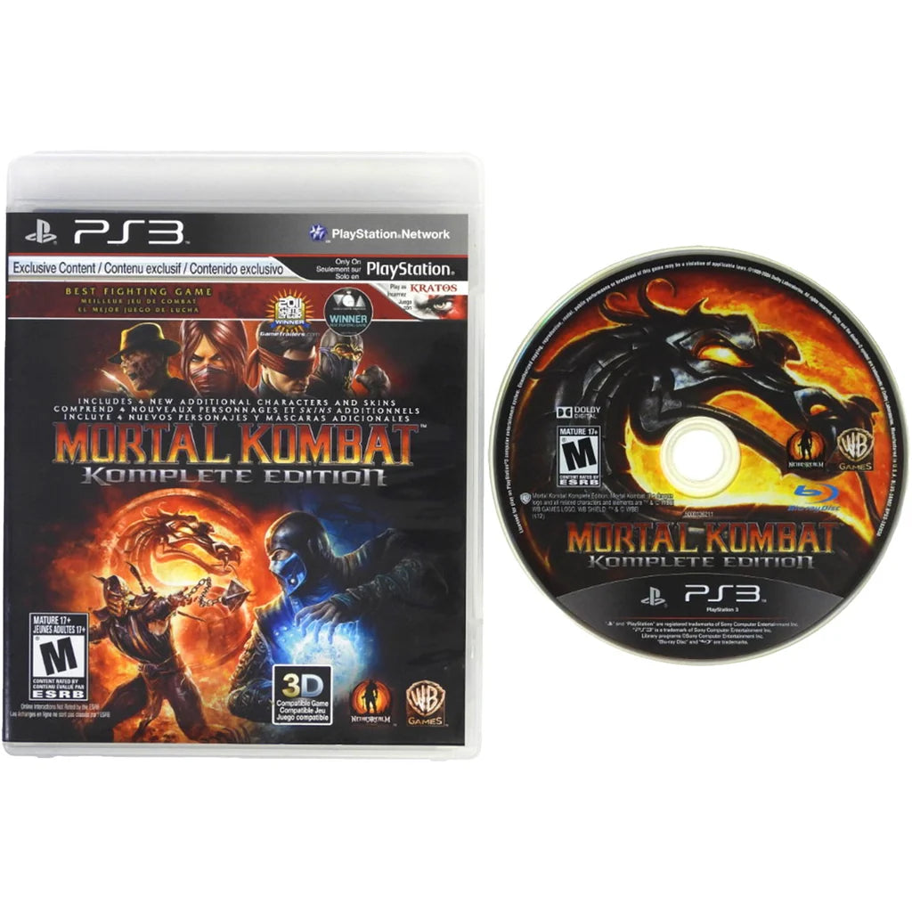 Mortal Kombat komplete edition
