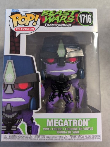 Funko Pop! Television Beast Wars Transformers Megatron Vinyl Figure #1716