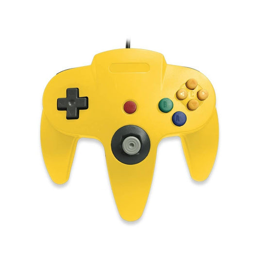 Manette Nintendo 64 jaune: Jaune