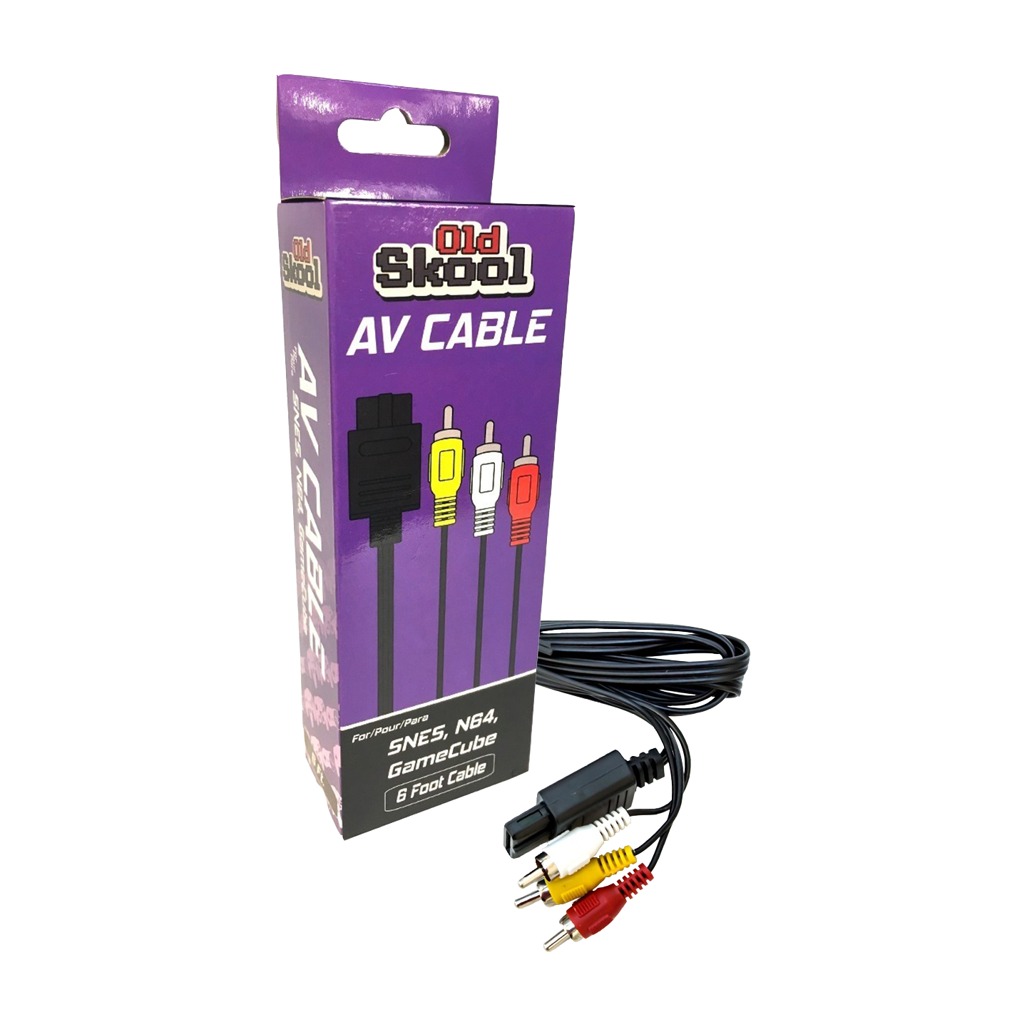 AV Cable for SNES, N64, GameCube (Old Skool)
