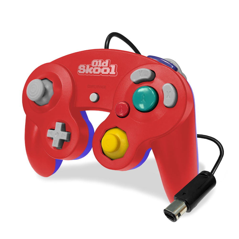 GameCube Controller Red/Blue: Red