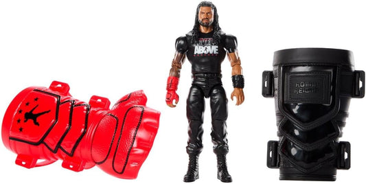 Lot figurines et gants WWE Roman Reigns édition spéciale Main Event Series neuf