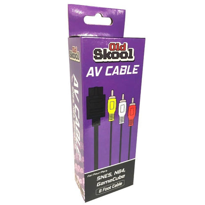 AV Cable for SNES, N64, GameCube (Old Skool)