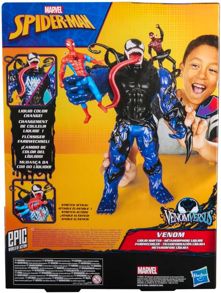 Marvel Spider-Man Epic World of Action VenomVersus Venom Liquid Shifter