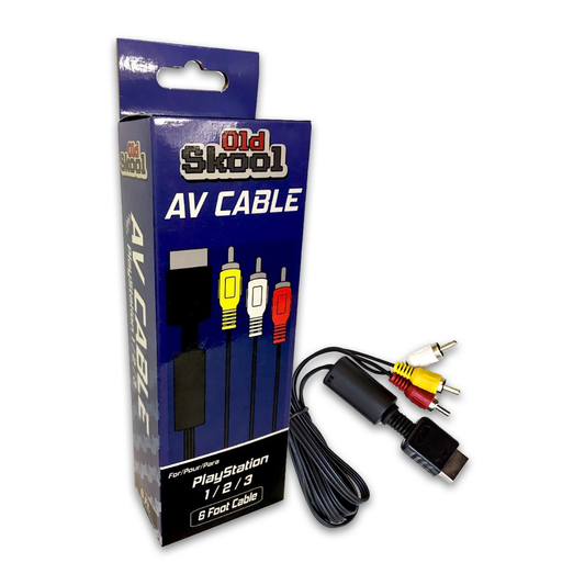 Câble AV PS1, PS2, PS3