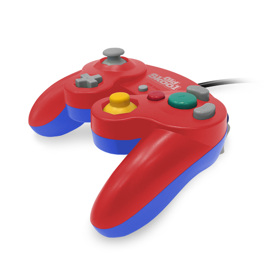 Manette GameCube rouge/bleu: Rouge