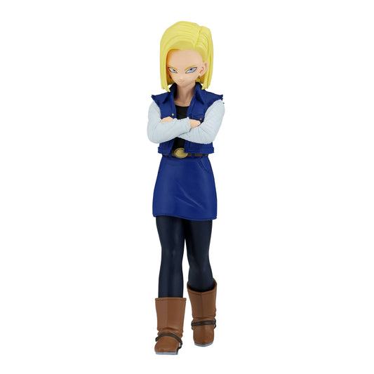DRAGON BALL  -  SOLID EDGE WORKS  -  DRAGON BALL Z - FIGURINE DE ANDROID 18