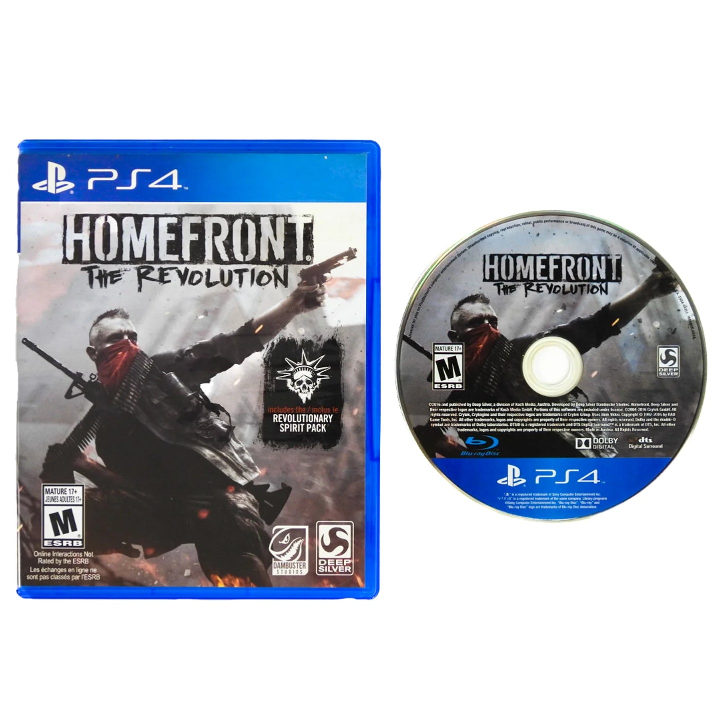 Homefront The Revolution (Boitier endomagé)