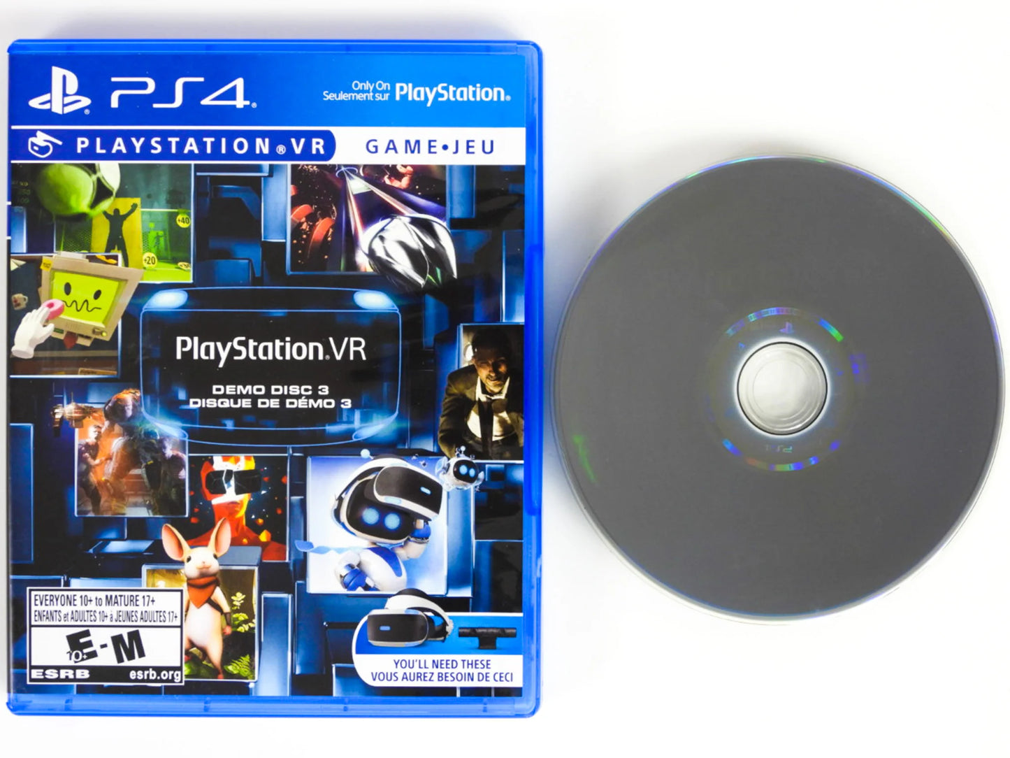 Playstation VR Demo Disc 3 (Scellé/New)