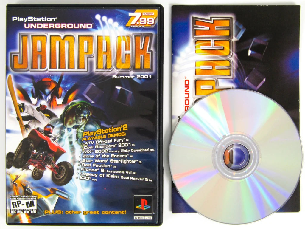 PlayStation Underground Jampack Summer 2001