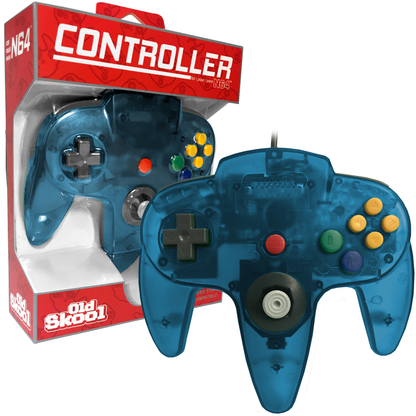 Old Skool Turquoise Nintendo 64 Controller: Turquoise