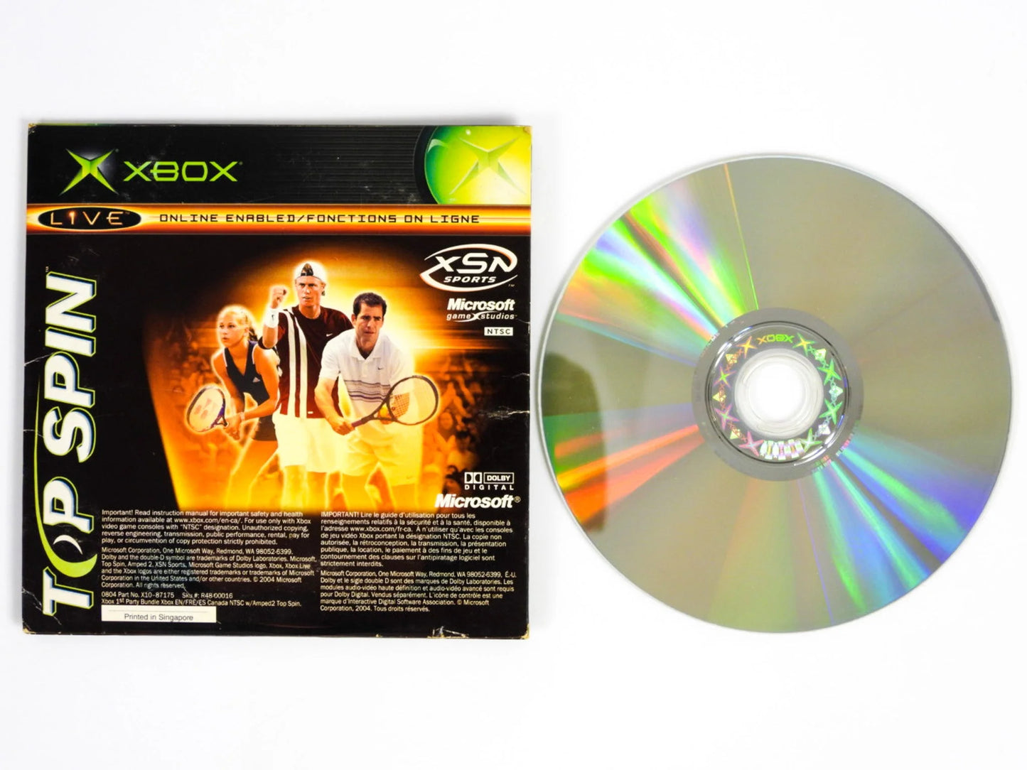 Amped 2 & Top Spin 2 Dual Pack (Not For Resale) (Xbox)