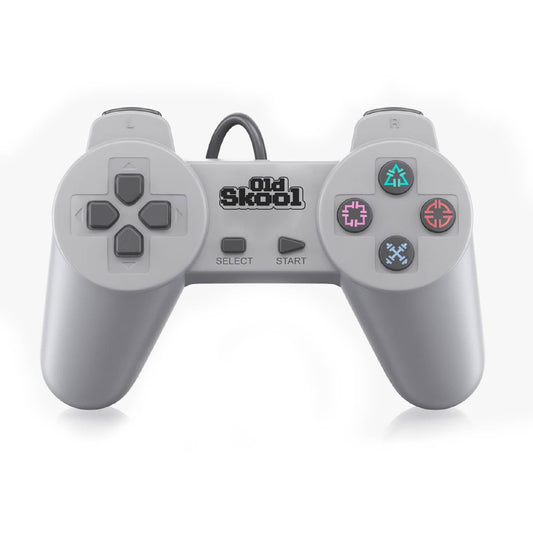 Manette PS1 Old Skool: Gris