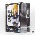 DRAGON BALL  -  SOLID EDGE WORKS  -  DRAGON BALL Z - FIGURINE DE ANDROID 18