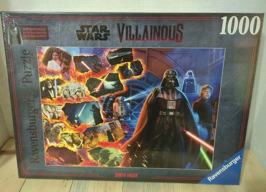 Star Wars Darth Vader Puzzle Ravensburger Villainous 1000 Piece - New