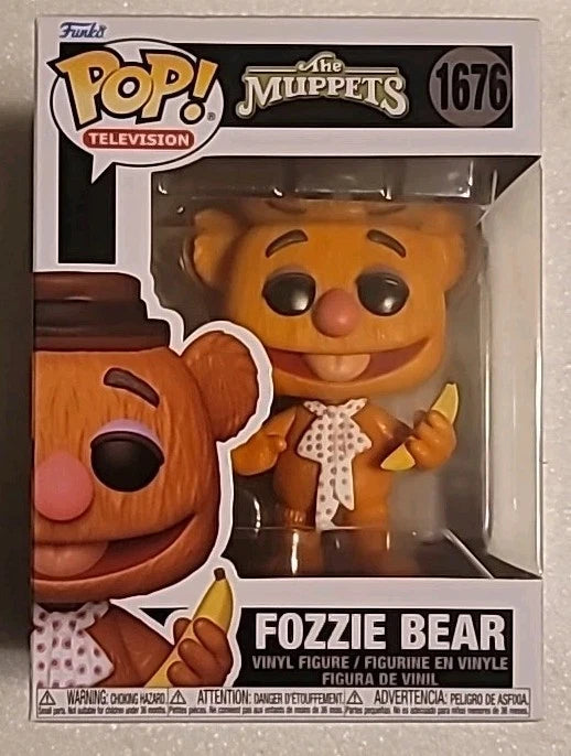 Funko Pop ! Vinyle : Disney - Les Muppets Fozzie Bear #1676