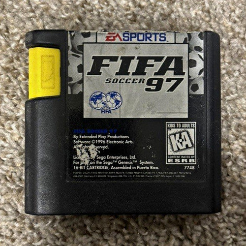 EA SPORTS FIFA Soccer 97 (Sega Genesis) - Série FIFA Soccer -