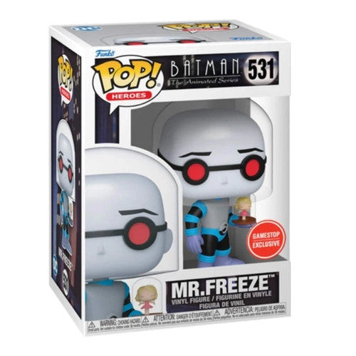 Funko Pop Heroes DC Batman Animated Mr Freeze 531 Gamestop Exclusive