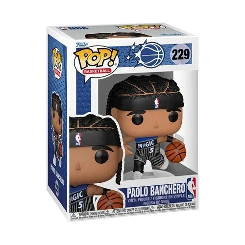 Funko Pop ! Figurine vinyle NBA : Orlando Magic Paolo Banchero (noir) #229